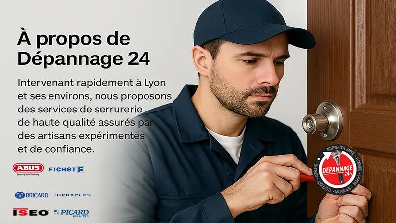 Photo de couverture de DEPANNAGE 24 - Serrurier Lyon